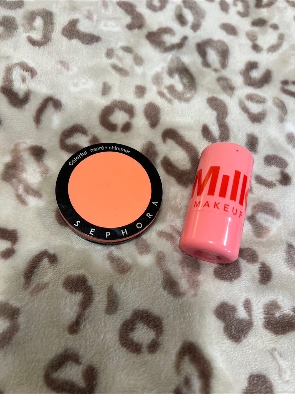 Milk blush and Sephora blush